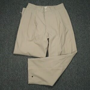 Zero Restriction Pants Mens Extra Large Khaki Tan Golf Gore Tex Lined XL